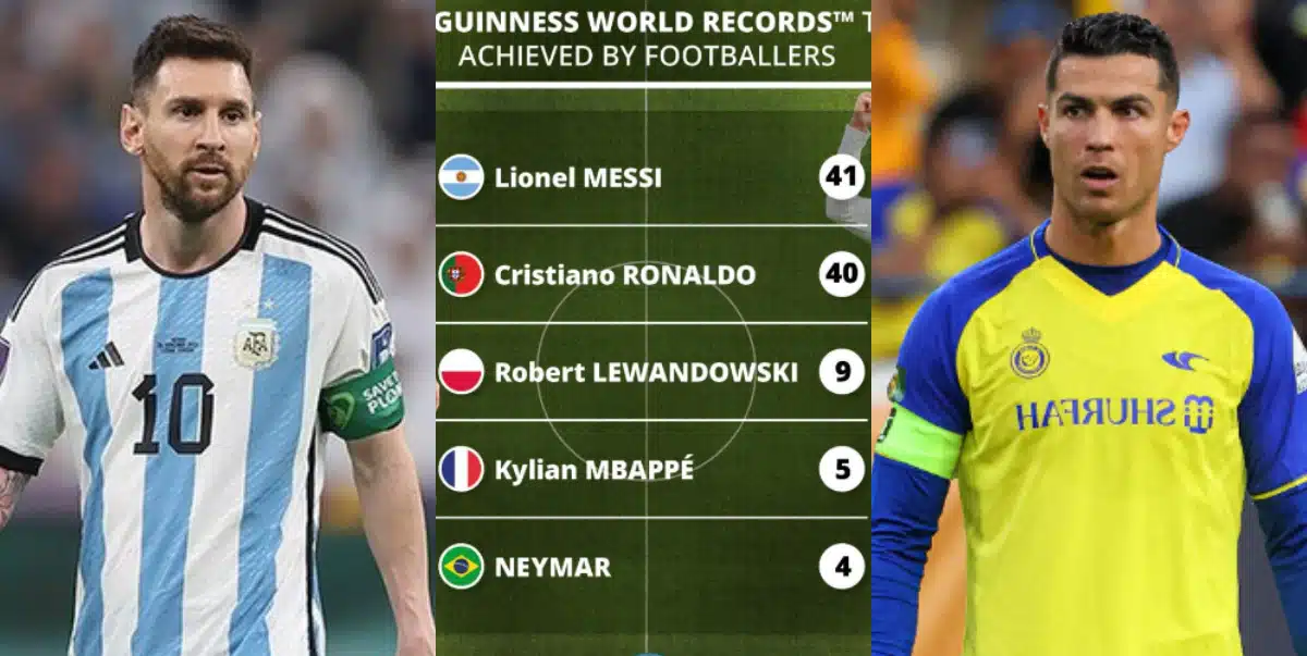 Lionel Messi surpasses Cristiano Ronaldo